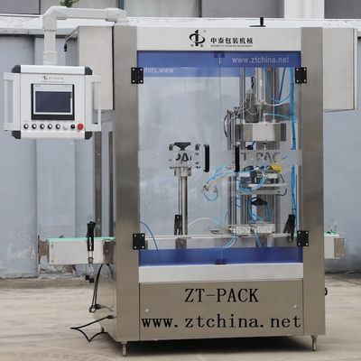Small Capacity Pick And Place Type Single Head Plastic PET Bottle Capping Machine