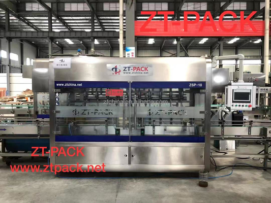 Vegetable Edible Oil Filling Machine For Sunflower Oil Production Packing Line