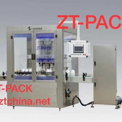 Full Automatic Plastic Bottle Rotary Pneumatic Type Capping Sealing Machine 8 Heads