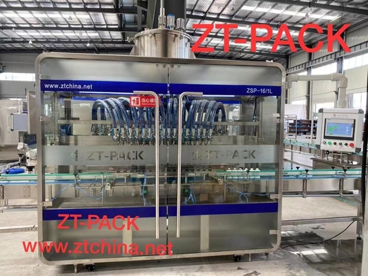 Linear Food Paste Bottling Filling Machine Glass Plastic Jar A To Z Sauce Ketchup