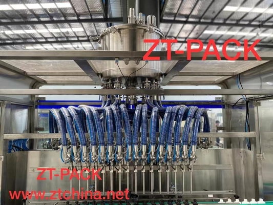 Linear Food Paste Bottling Filling Machine Glass Plastic Jar A To Z Sauce Ketchup