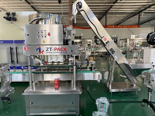 5000bph Twist Off Screw Cap Sealing Machine Stainless Steel Bottle Cap Tightener