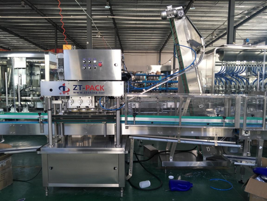 5000bph Twist Off Screw Cap Sealing Machine Stainless Steel Bottle Cap Tightener