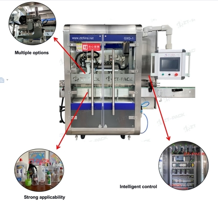 Agrochemical Liquid Bottling Machine 5l Herbicides Liquid Filling Machine Automatic