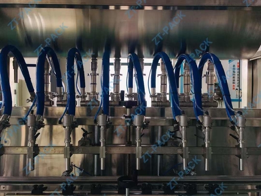 1L 16 Head Viscous Filling Machine PLC Olive Oil Bottle Filling Machine