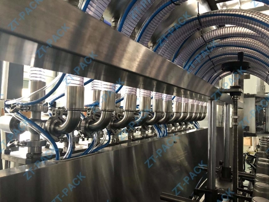 2.5kw Edible Oil Filling Machine 300ML 1000bph Olive Oil Bottle Filler 4500BPH
