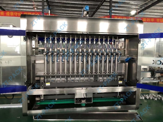 1L 16 Head Viscous Filling Machine PLC Olive Oil Bottle Filling Machine
