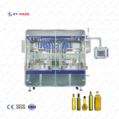 2.5kw Edible Oil Filling Machine 300ML 1000bph Olive Oil Bottle Filler 4500BPH