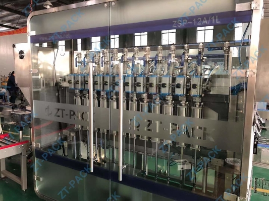 2.5kw Edible Oil Filling Machine 300ML 1000bph Olive Oil Bottle Filler 4500BPH