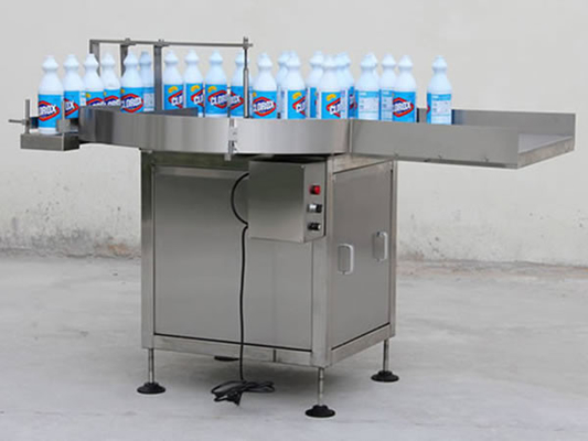 Rotary 60 Bpm Automatic High Speed Bottle Unscrambler , 1.5kw Bottle And Can Recycling Machines