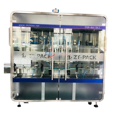 Linear Pesticide Filling Machine SC Fertilizer High Viscosity Liquid Filling Machine