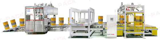 Quantitative Linear Bottle Filling Machine 50-300l Pesticide Packing