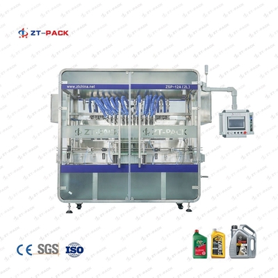 Servo Lubricant Filling Machine 4000bph 1000ml Motor Oil