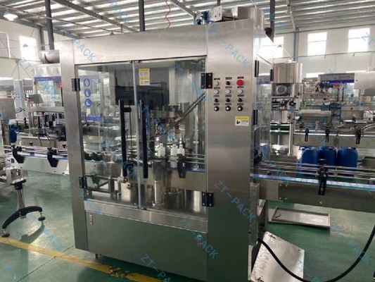 Rotary Cap Tightening Machines Pneumatic 4000bph Bottle Screw Capping Machine