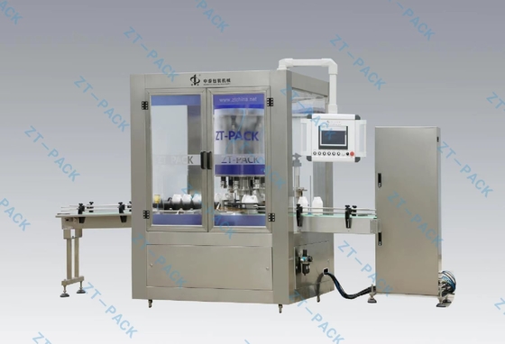 Rotary Cap Tightening Machines Pneumatic 4000bph Bottle Screw Capping Machine