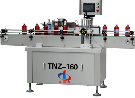 1.5kw Self Adhesive Sticker Labeling Machine 60hz 6000bph Automatic Bottle Label Applicator