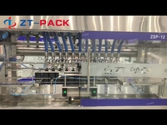 น้ำมันหล่อลื่น น้ำมัน จาระบี น้ำมันเบรก น้ำมันเครื่องยนต์ ความเร็วสูง 4000BPH Flow Meter เครื่องบรรจุ Tra